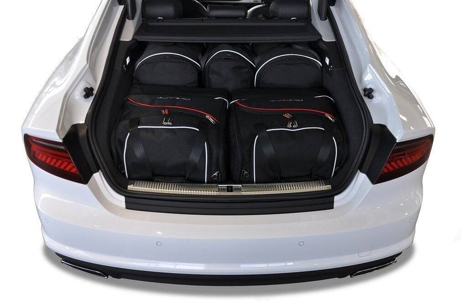 AUDI A7 SPORTBACK 2010-2017 KOFFERRAUMTASCHEN SET 5 STK