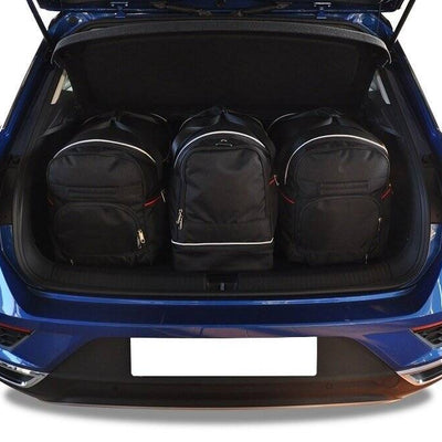 VW T-ROC 2017+ KOFFERRAUMTASCHEN SET 3 STK