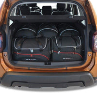 DACIA DUSTER 2017+ KOFFERRAUMTASCHEN SET 5 STK