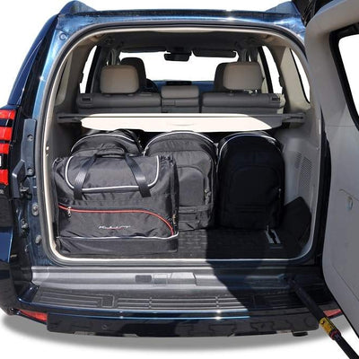 TOYOTA LAND CRUISER 150 2017+ KOFFERRAUMTASCHEN SET 5 STK 2tes Set