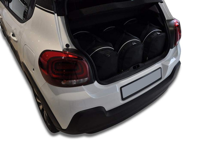 CITROEN C3 HATCHBACK 2016+ KOFFERRAUMTASCHEN SET 3 STK
