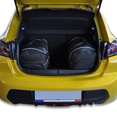 PEUGEOT 208 HATCHBACK 2019+ KOFFERRAUMTASCHEN SET 3 STK