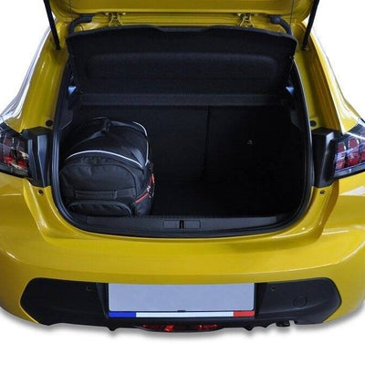 PEUGEOT 208 HATCHBACK 2019+ KOFFERRAUMTASCHEN SET 3 STK
