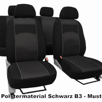 EINZELSTÜCK! Maßgenauer Autositzbezug Stoff VIP für Citroen C4 GRAND PICASSO I