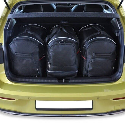 VW GOLF HATCHBACK 2019+ KOFFERRAUMTASCHEN SET 3 STK