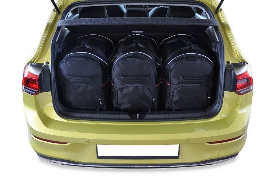 VW GOLF HATCHBACK 2019+ KOFFERRAUMTASCHEN SET 3 STK