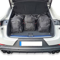 PORSCHE CAYENNE COUPE HYBRID 2020+ KOFFERRAUMTASCHEN SET 4 STK