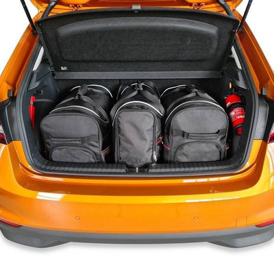 SKODA FABIA HATCHBACK 2021+ KOFFERRAUMTASCHEN SET 3 STK