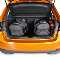SKODA FABIA HATCHBACK 2021+ KOFFERRAUMTASCHEN SET 3 STK