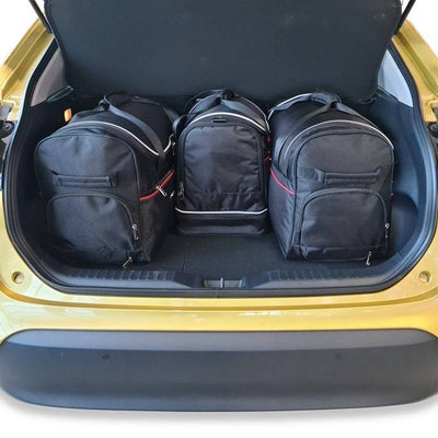 TOYOTA YARIS CROSS 2020+ KOFFERRAUMTASCHEN SET 4 STK 2tes Set