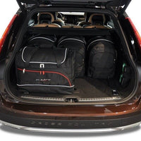 VOLVO V90 PHEV 2016+ KOFFERRAUMTASCHEN SET 5 STK 2tes Set