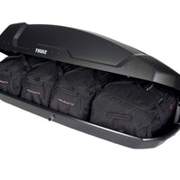 KJUST TASCHEN SET 4 STK FÜR DACHBOX THULE FORCE XT M