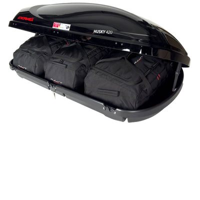 KJUST TASCHEN SET 3 STK FÜR DACHBOX KAMEI HUSKY 420