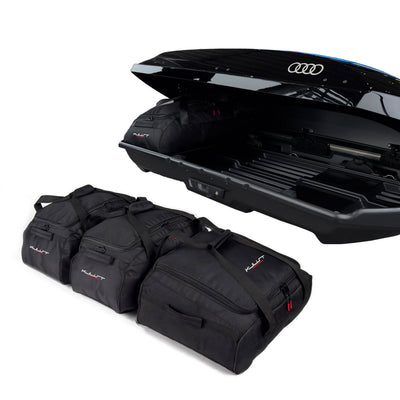 KJUST TASCHEN SET 4 STK FÜR DACHBOX AUDI 4K1071200Y9B 310L