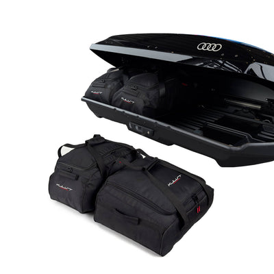 KJUST TASCHEN SET 4 STK FÜR DACHBOX AUDI 4K1071200Y9B 310L