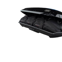 KJUST TASCHEN SET 4 STK FÜR DACHBOX AUDI 4K1071200Y9B 310L