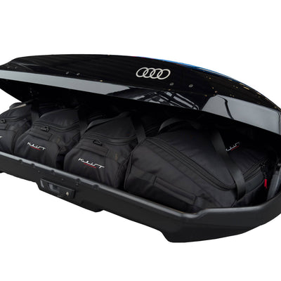 KJUST TASCHEN SET 4 STK FÜR DACHBOX AUDI 4K1071200Y9B 310L