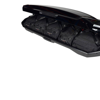 KJUST TASCHEN SET 5 STK FÜR DACHBOX THULE MOTION 3 XXL LOW