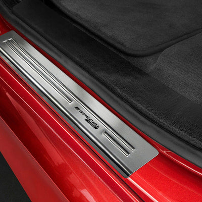Einstiegsleiste Edelstahl für BMW X6 F16 Silber Matt