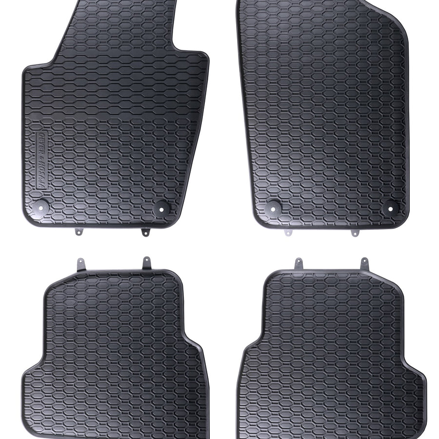 Gummi Fußmatten Geyer Hosaja für Audi A1 Seat Arona Ibiza VW Polo