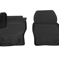 3D Element Gummi Fußmatten für FORD Kuga, 2013-> 4er Set → FORD Kuga, 2te Generation 2013-2019->, 4 Set Schwarz