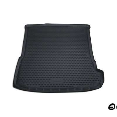3D Element Gummi Fußmatten für Audi Q7 II Schwarz