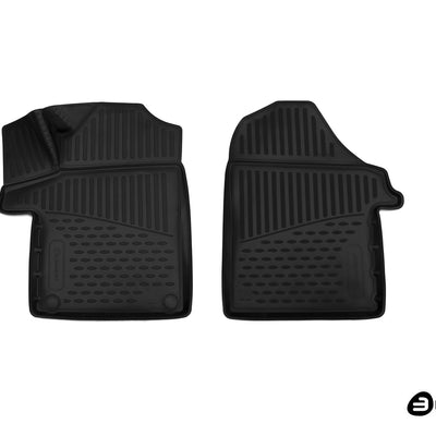3D Element Gummi Fußmatten für Mercedes Benz Vito W447 Schwarz
