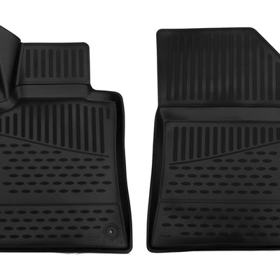 3D Element Gummi Fußmatten für PEUGEOT 308, 2014->, 4er Set Schwarz