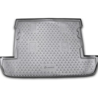 3D Element Kofferraumwanne für  LEXUS LX 570, 2007-2012, 2012->, SUV 7 Sitzer, (ungeteilte Rückbank ), Schwarz