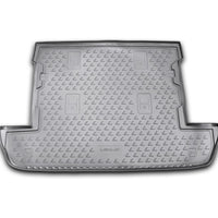 3D Element Kofferraumwanne für  LEXUS LX 570, 2007-2012, 2012->, SUV 7 Sitzer, (ungeteilte Rückbank ), Schwarz