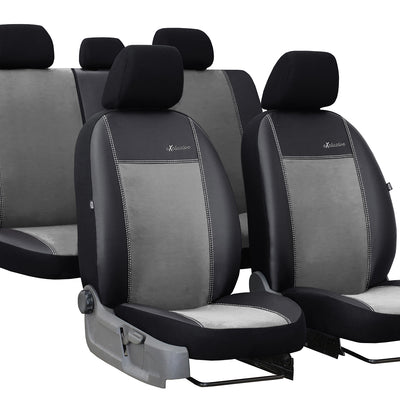 Exclusive Alcantara hellgrau