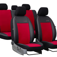Exclusive Alcantara weinrot