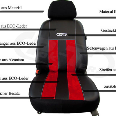 Universal Autositzbezug GT