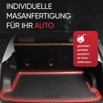 3D Element Kofferraumwanne für  TOYOTA Sienna, 2013->, Schwarz