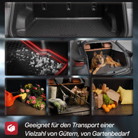 3D Element Kofferraumwanne für  LAND ROVER Range Rover, 2015->, SUV, without trunk rack, Schwarz