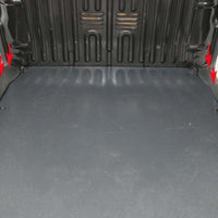 Laderaum Boden für Citroen Berlingo / Peugeot Partner III lang / Combo E Schwarz