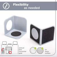 Nook - die Klett und Antirutsch Pads