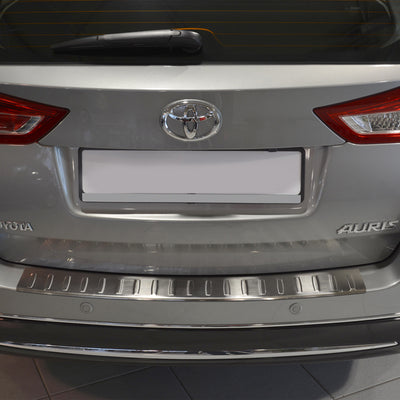 Ladekantenschutz für Toyota Auris II Touring Sports Silber Matt