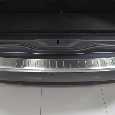 Ladekantenschutz für Citroen C4 Grand Picasso II Silber Matt