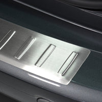 Ladekantenschutz für Citroen C4 Grand Picasso II Silber Matt