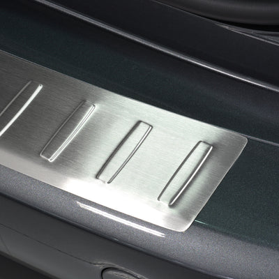 Ladekantenschutz für Citroen C4 Grand Picasso II Silber Matt