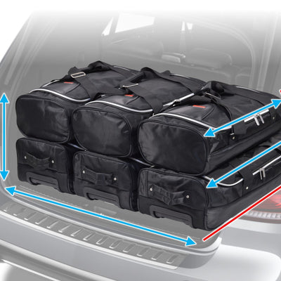 Reisetasche - 31 x 17-23 x 50 (BxHxL)