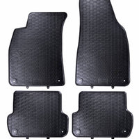 Gummi Fußmatten Geyer Hosaja für Audi A4 B6 B7 / Seat Exeo