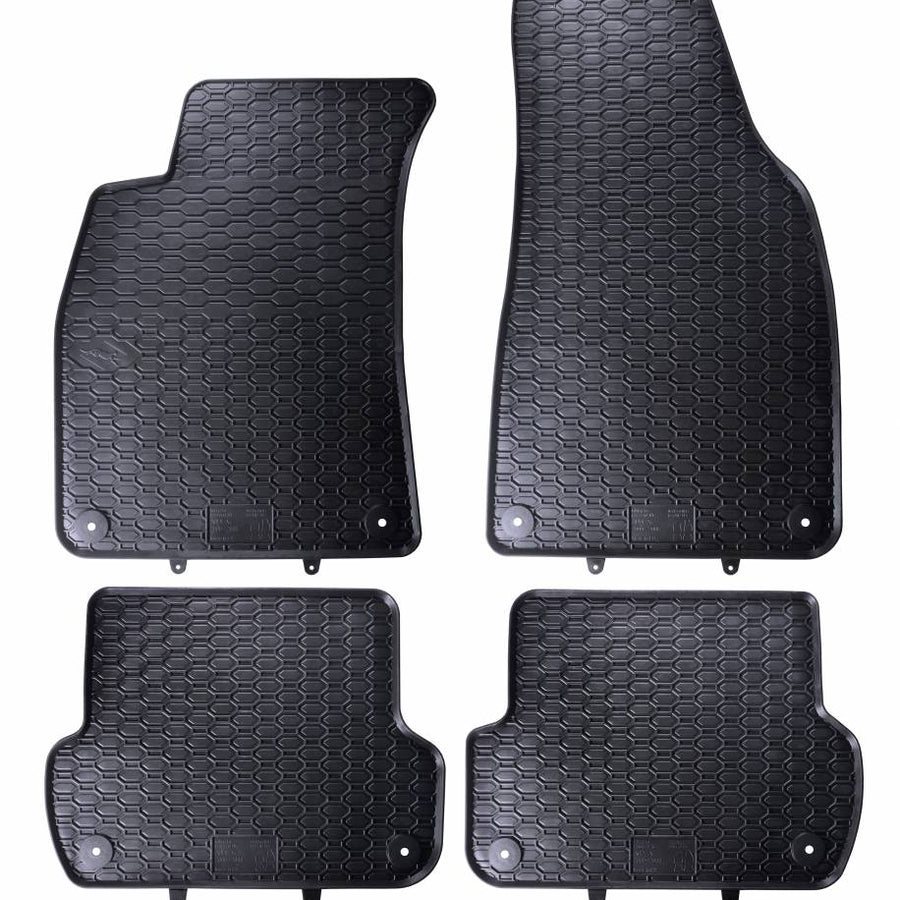Gummi Fußmatten Geyer Hosaja für Audi A4 B6 B7 / Seat Exeo