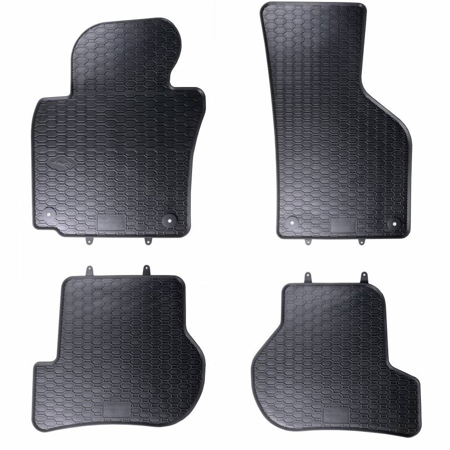 Gummi Fußmatten Geyer Hosaja für Volkswagen VW Golf 5 6 Jetta Scirocco / Skoda Octavia II