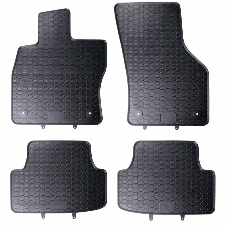 Gummi Fußmatten Geyer Hosaja für Volkswagen VW Golf VII / Seat Leon III