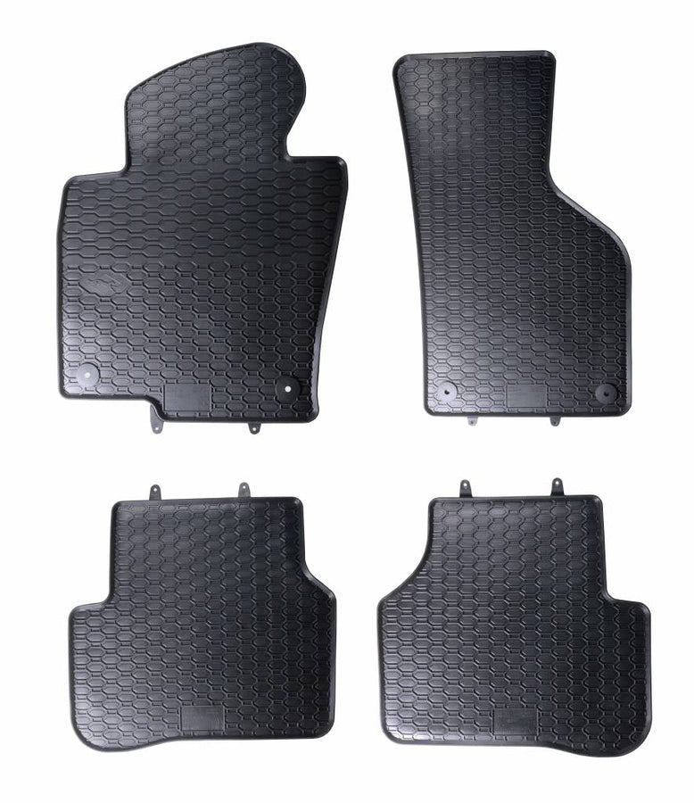 Gummi Fußmatten Geyer Hosaja für Volkswagen VW Passat B6 B7 CC