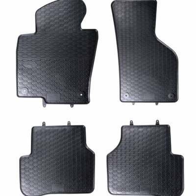 Gummi Fußmatten Geyer Hosaja für Volkswagen VW Passat B6 B7 CC