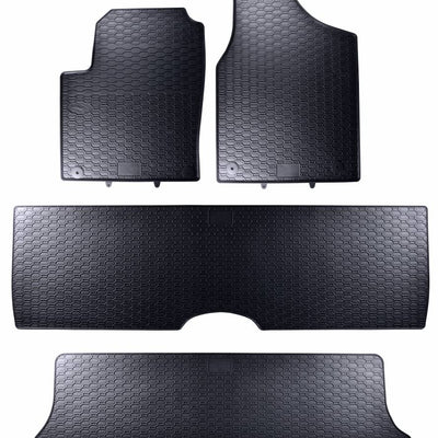 Gummi Fußmatten Geyer Hosaja für Ford Galaxy Seat Alhambra VW Sharan I