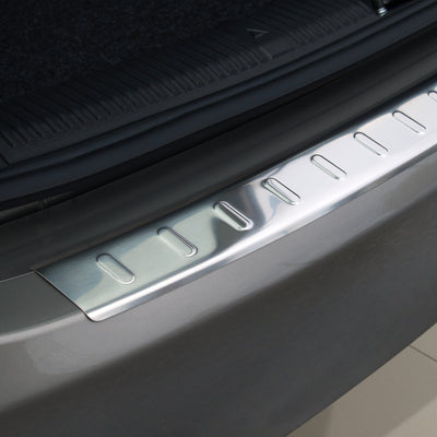 Ladekantenschutz für Skoda Fabia II Combi Silber Matt